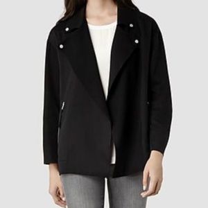 Allsaints Adria Biker Jacket | Black | Size US 6